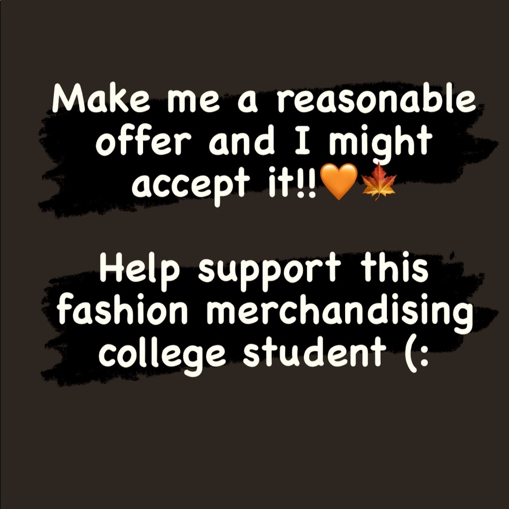 Make an offer on my listings !!(: